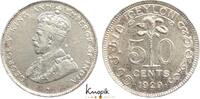 Ceylon 50 Cents -