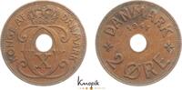 Faroer Inseln 2 Öre 1 Christian X. 1912-1947. -