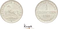 Braunschweig-Calenberg-Hannover, ab 1692 Kftm. Han 1/2 Groschen Georg V. 1851-1866. -
