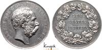 Silberne Schießprämie  1873-1902 Sachsen Albert 1873-1902. Kratzer, sehr schön-vorzüglich