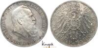 5 Mark 1911  D Bayern Luitpold, Prinzregent 1886-1912. Patina, vorzüglich - Stempelglanz