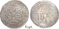 Sachsen-Kurfürstentum seit 1423 Schwertgroschen Kurfürst Friedrich II., der Sanftmütige von Sachsen 1428-1464. -
