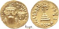 Byzanz Solidus 641-668 n. Chr. Constans II., mit Constantinus IV. 641-66... 1100,00 EUR  + 8,00 EUR frais d'envoi