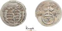 Sachsen-Coburg Dreier 1689 HE Albrecht III. 1680-1699. sehr sch&ouml;n 35,00 EUR  + 8,00 EUR frais d'envoi