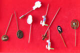 BRD  COLLECTION LOT GERMANY PINS 9PC 15G #xx40 3605 DIV.