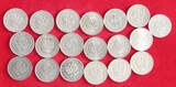 COLLECTION LOT 10 GROSZY COLLECTION LOT POLAND 10 GROSZY ALL DIFFERENT DATES TOP 19PC 14G DIV.