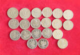 COLLECTION LOT 10 GROSZY COLLECTION LOT POLAND 10 GROSZY ALL DIFFERENT DATES TOP 20PC 50G DIV.