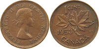 CANADA CENT Elizabeth II. (1952-2022) -