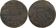 BRANDENBURG PREUSSEN SCHILLING Friedrich Wilhelm I. 1713-1740. -