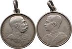 Haus Habsburg Medaille Franz Joseph I. 50-jahre Krönung Jubiläum, Scharff -