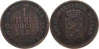 HESSEN KASSEL GROSCHEN 1858 Friedrich Wilhelm I. 1847-1866 S