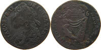 IRELAND 1/2 PENNY HALFPENNY James II. 1685-1691. -