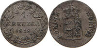 WÜRTTEMBERG KREUZER 1848 Wilhelm I. (1816-1864) S 9,00 EUR  + 5,99 EUR frais d'envoi
