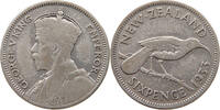 NEW ZEALAND 6 PENCE George V. (1910-1936) -