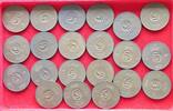 SWEDEN 5 ÖRE COLLECTION LOT SWEDEN 5 ORE TOP 21PC 170GR -