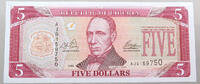 LIBERIA 5 DOLLARS -