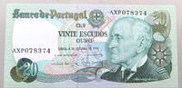 PORTUGAL 20 ESCUDOS -