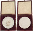 PORZELLAN MEDAILLE GOETHE -