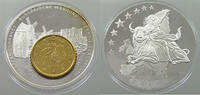 SPAIN MEDAL EUROPEAN CURRENCY -