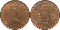ISLE OF MAN 1/2 NEW PENNY Elizabeth II. (1952-2022) -