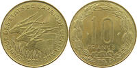 CENTRAL AFRICAN STATES 10 FRANCS -