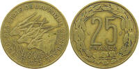 CENTRAL AFRICAN STATES 25 FRANCS -