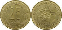CENTRAL AFRICAN STATES 25 FRANCS -