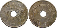 BELGIAN CONGO 10 CENTIMES -