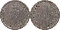 SOUTHERN RHODESIA 3 PENCE George VI. (1936-1952) -