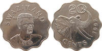 SWAZILAND 20 CENTS -