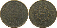 TUNISIA 2 FRANCS -