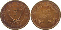 UGANDA 5 CENTS -