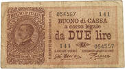 ITALY 2 LIRE -