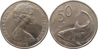 COOK ISLANDS 50 CENTS Elizabeth II. (1952-2022) -