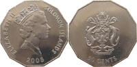 SOLOMON ISLANDS 50 CENTS Elizabeth II. (1952-2022) -