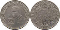 PHILIPPINES 25 SENTIMOS 1981 SS 4,00 EUR  + 5,99 EUR frais d'envoi