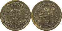 LEBANON 5 PIASTRES -