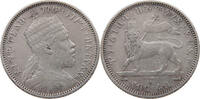 ETHIOPIA 1/4 BIRR Menelik II. 1889-1913 -