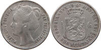 NETHERLANDS 1/2 GULDEN Wilhelmina 1890-1948 -