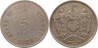 BRITISH NORTH BORNEO 5 CENTS George V. (1910-1936) -