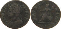GREAT BRITAIN FARTHING George II. 1727-1760. -