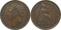 GREAT BRITAIN FARTHING GEORGE IV. (1820-1830) -