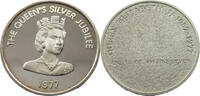 GREAT BRITAIN MEDAL Elizabeth II. (1952-2022) QUEENS SILVER JUBILEE 1977 -