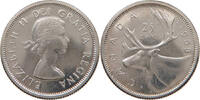 CANADA 25 CENTS Elizabeth II. (1952-2022) -