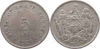 NORTH BORNEO 5 CENTS George V. (1910-1936) -