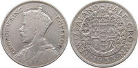 NEW ZEALAND 1/2 CROWN George V. (1910-1936) -