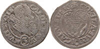 SCHLESIEN MÜNSTERBERG ÖLS 3 KREUZER Karl II. (1548-1617) -