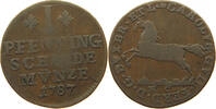 BRAUNSCHWEIG WOLFENBÜTTEL PFENNIG 1787 Karl Wilhelm Ferdinand 1780-1806 ... 9,00 EUR  + 5,99 EUR frais d'envoi