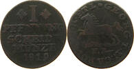 BRAUNSCHWEIG WOLFENBÜTTEL PFENNIG 1819 FR Karl 1815-1830 S 9,00 EUR  + 5,99 EUR frais d'envoi