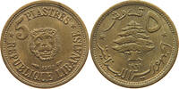 LEBANON 5 PIASTRES -